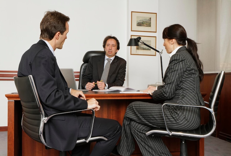 A quiet desk representing the three services offered for commercial dispute matters